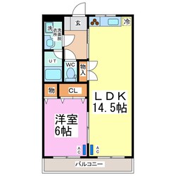 シャトレＵの物件間取画像